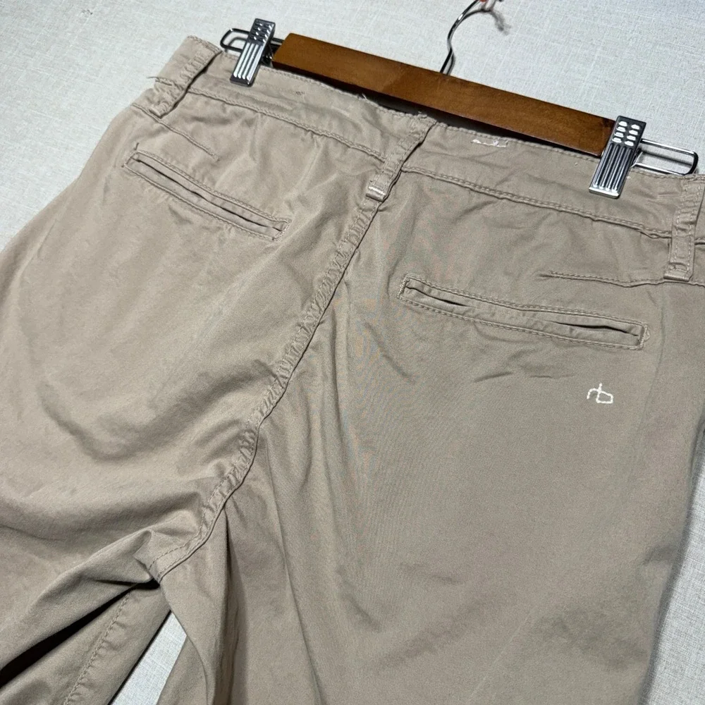 rag & bone Standard Chino Pants Mens 30 Desert Straight MBW24P7017T3ML Stretch